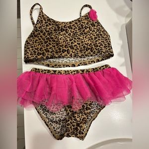 Girls size 7 bikini swim suit